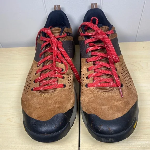 Danner Trail 2650 Mens Hiking Shoes Brown Red Vibram Low Top Size 13 - Picture 4 of 12
